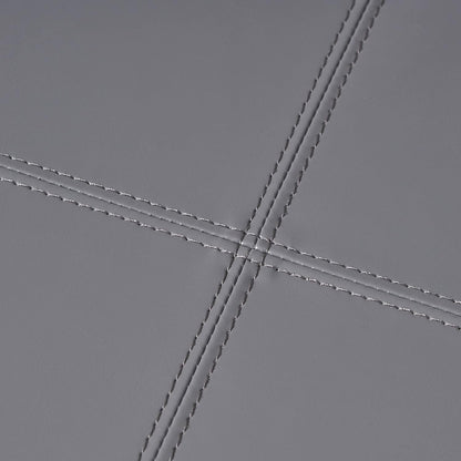 Glouster PU Storage Ottoman, Grey