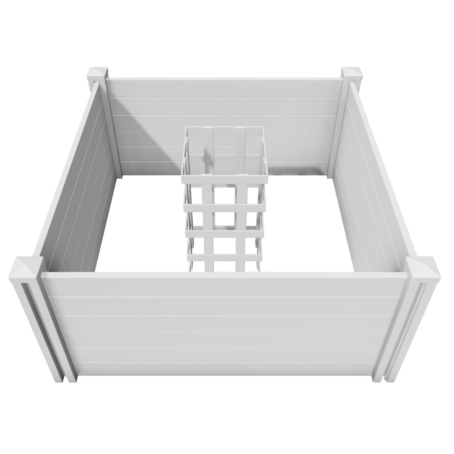 Vita Keyhole 4' X 4' Composting Garden Bed