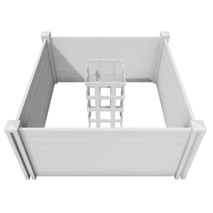 Vita Keyhole 4' X 4' Composting Garden Bed