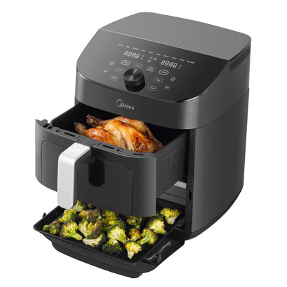 11-Quart Dual Basket Air Fryer Oven